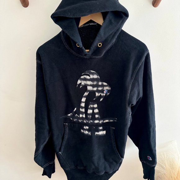 Vintage Heavyweight Champion "LA" Hoodie - Picture 1 of 8